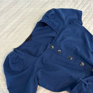 Banana Republic Classic Blue Romper